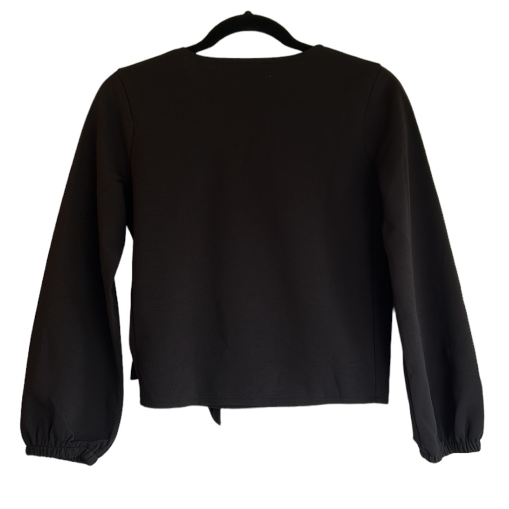 Madewell Texture & Thread Crepe “Wrap” Top - Picture 5 of 16